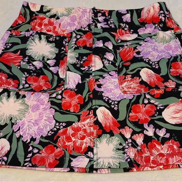 Anthropologie The Yukiko Noritake Marisela by Maeve Floral Mini Skirt - Picture 5 of 10